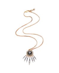 Lulu Frost | Metallic Nicandra Long Pendant | Lyst