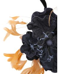Dries Van Noten | Blue Velvet Floral Necklace | Lyst