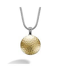John Hardy | Metallic Hammered Enhancer | Lyst
