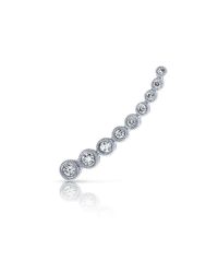Anne Sisteron - 14kt White Gold Diamond Shooting Star Ear Cuff - Lyst