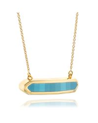 Monica Vinader | Blue Baja Necklace | Lyst