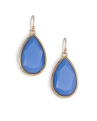 kate spade new york | Blue Day Tripper Faceted Drop Earrings | Lyst