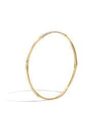 John Hardy | Metallic Bamboo Bangle With Diamonds | Lyst