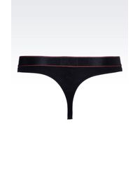 Emporio Armani | Black Pants for Men | Lyst