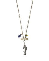 Isabel Marant | Metallic Lucky Charm Necklace | Lyst