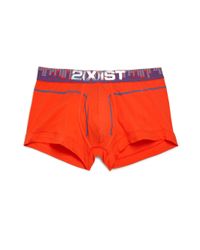 2xist | Orange Volume No Show Trunks for Men | Lyst