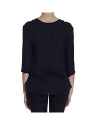 Emporio Armani | Black Giorgio Armani Women's Top | Lyst
