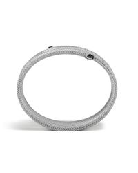 John Hardy | Gray Classic Chain Medium Coil Bracelet | Lyst