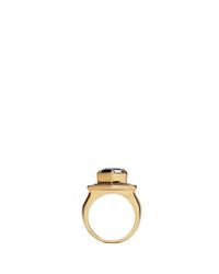 Lulu Frost | Blue 'nicandra' Glass Stone Ring | Lyst