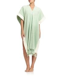 Lisa Marie Fernandez | Green Caftan Beach Poncho | Lyst