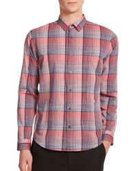 VINCE | Multicolor Melrose-fit Plaid Sportshirt for Men | Lyst