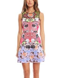Clover Canyon | Multicolor Floral Maze Dress | Lyst