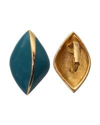 Rarities - Blue Trifari Turquoise Earrings - Lyst