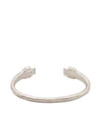 Alexander McQueen | Black Twin Skull Bracelet | Lyst