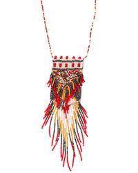 Etro | Multicolor Beaded Necklace | Lyst