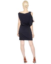 Vionnet | Multicolor Color Blocked Viscose Jersey Dress | Lyst