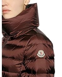 Moncler | Brown Talcy Matte Nylon Down Jacket | Lyst