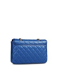 Love Moschino | Blue Medium Fabric Bag | Lyst