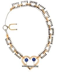 Uribe | Metallic Nico + Lou Necklace | Lyst
