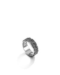 John Hardy | Metallic Classic Chain Braided Chain Band Ring | Lyst
