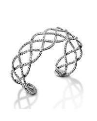 John Hardy | Metallic Woven Braided Cuff | Lyst