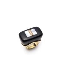 Kara Ross - Black Gold And Diamond Jet Ring - Lyst