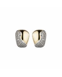 Kara Ross | Metallic Petra Contour Stud Earrings | Lyst