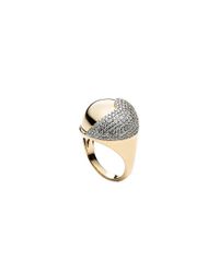 Kara Ross | Metallic Petra Smooth Contour Ring | Lyst
