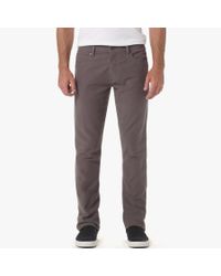 James Perse Gray Soft Moleskin 5-pocket Pant for men