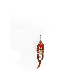 Anita Quansah London | Red Elysium Earrings | Lyst