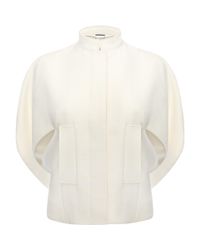 Alexander McQueen | White Cocoon Jacket | Lyst