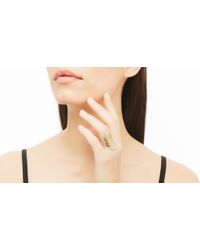 John Hardy | Metallic Classic Chain Oval Saddle Ring | Lyst