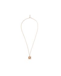 Balenciaga | Metallic Classic Pale Gold Pendant | Lyst