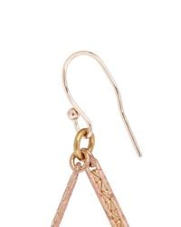 Lulu Frost | Pink 'vivien' Flower Drop Earrings | Lyst