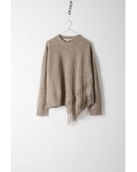 Stella McCartney - Natural Fringed Jumper - Lyst