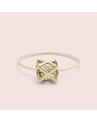 Erica Weiner - Metallic Caged Herkimer Ring - Lyst
