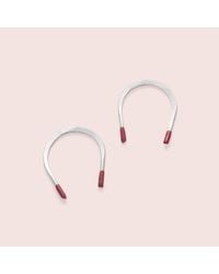 Erica Weiner - Metallic Magnet Earrings (silver) - Lyst