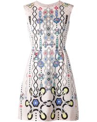 Peter Pilotto | Blue Digital Print Dress | Lyst