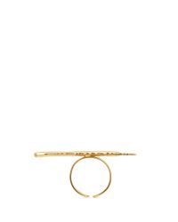 Philippe Audibert | Metallic 'Zunis' Feather Ring | Lyst