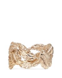 Valentino | Metallic Feather Cuff | Lyst