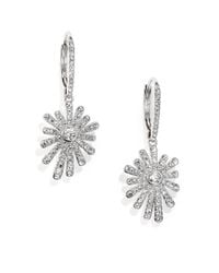 Adriana Orsini | Metallic Starburst Leverback Drop Earrings | Lyst