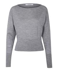 Dorothee Schumacher - Metallic Own Decision Pullover Boatneck 1/1 - Lyst