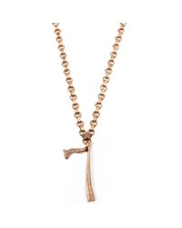 Lulu Frost - Metallic Plaza Small Number 7 - Lyst