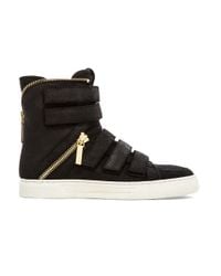 Balmain Sneaker In Black in Black for Men (gold) | Lyst