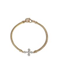 John Hardy | Metallic Classic Chain Cross Station Mini Chain Bracelet | Lyst