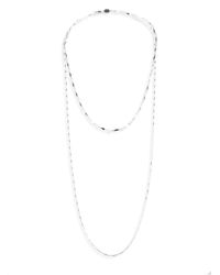 Jennifer Zeuner | Metallic Asturia Sterling Silver Double-strand Necklace | Lyst