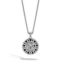 John Hardy | Metallic Dot Medium Round Pendant | Lyst