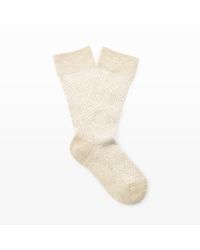 Club Monaco | Natural Anonymous Ism Chevron Sock | Lyst