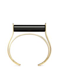 Toga | Black Stick Brass Cuff | Lyst