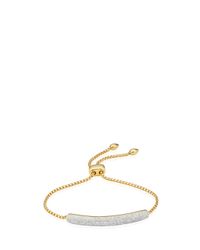Monica Vinader | Metallic Essencia Bar Bracelet | Lyst